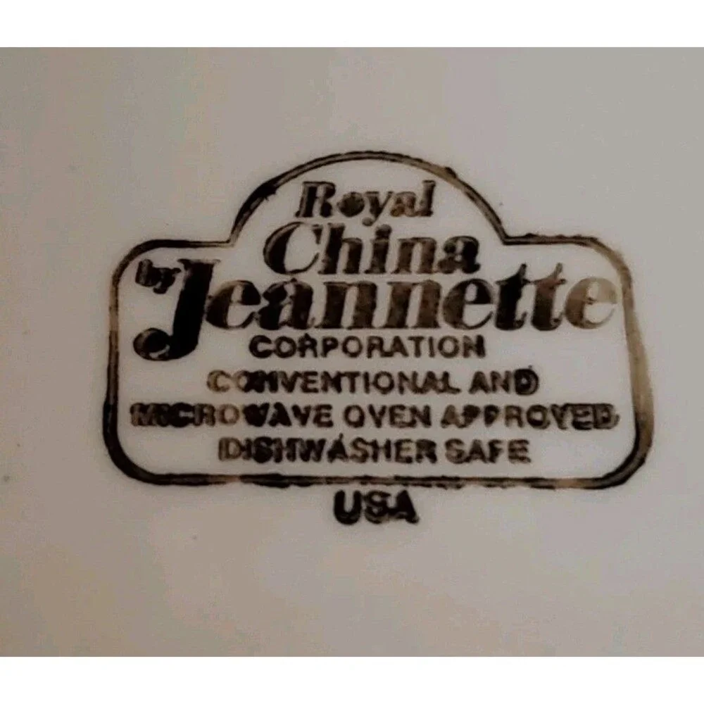Apple Pie Plate Royal China Jeannette 11
